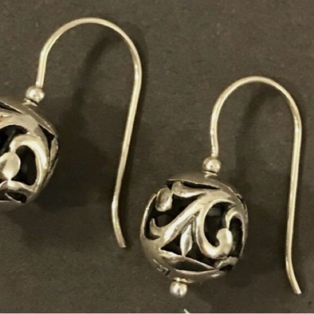 Silpada Silver Victorian-Inspired Earrings